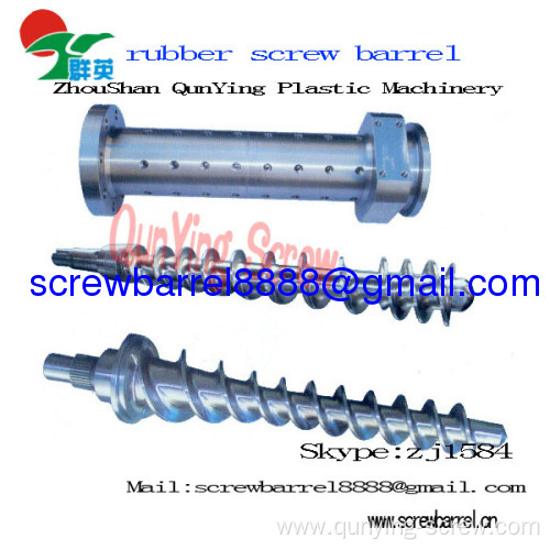 Rubber Screw And Barrel 